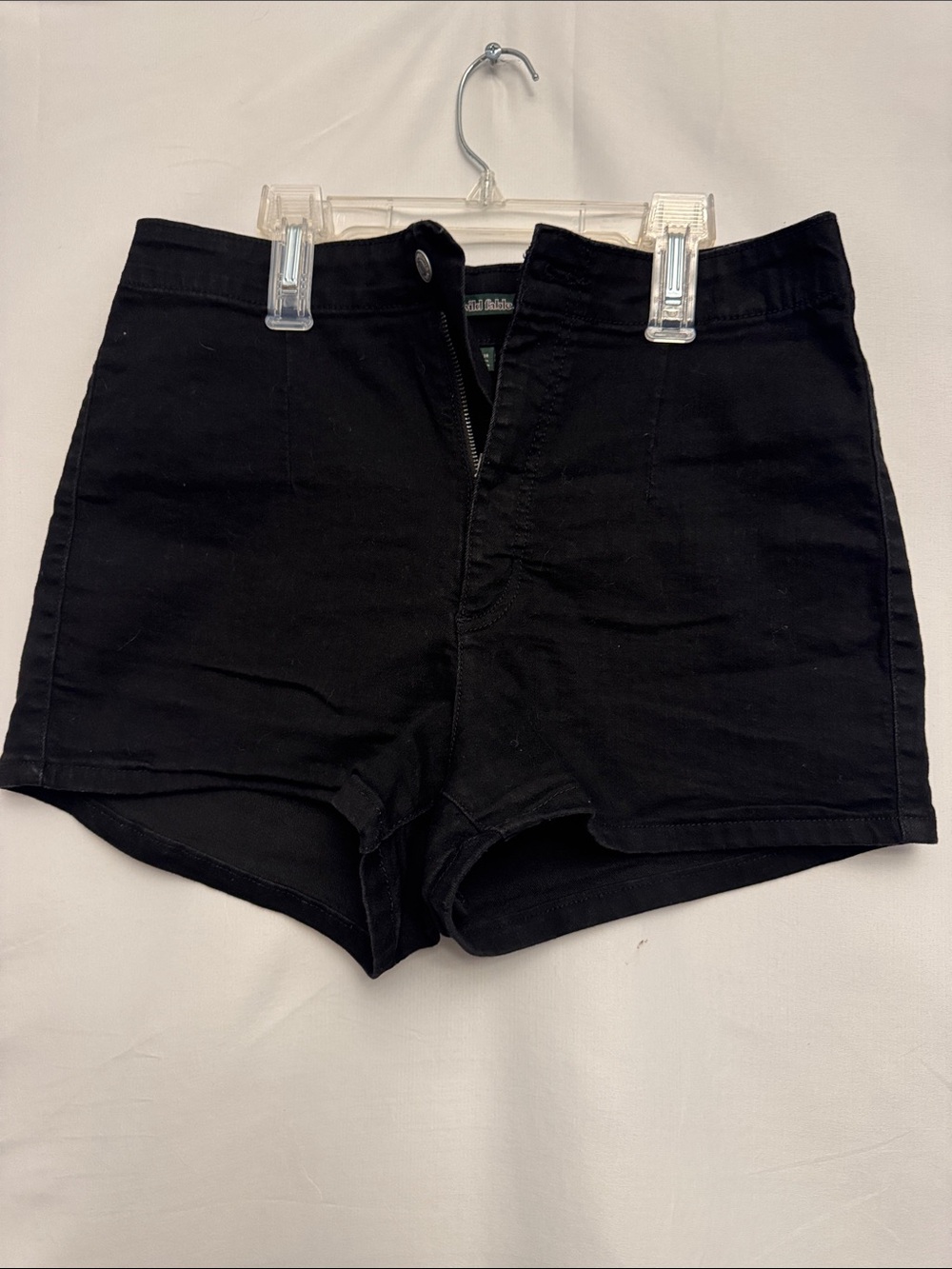 High-Waist Black Stretchy Wild Fable Women's Shorts Size 12